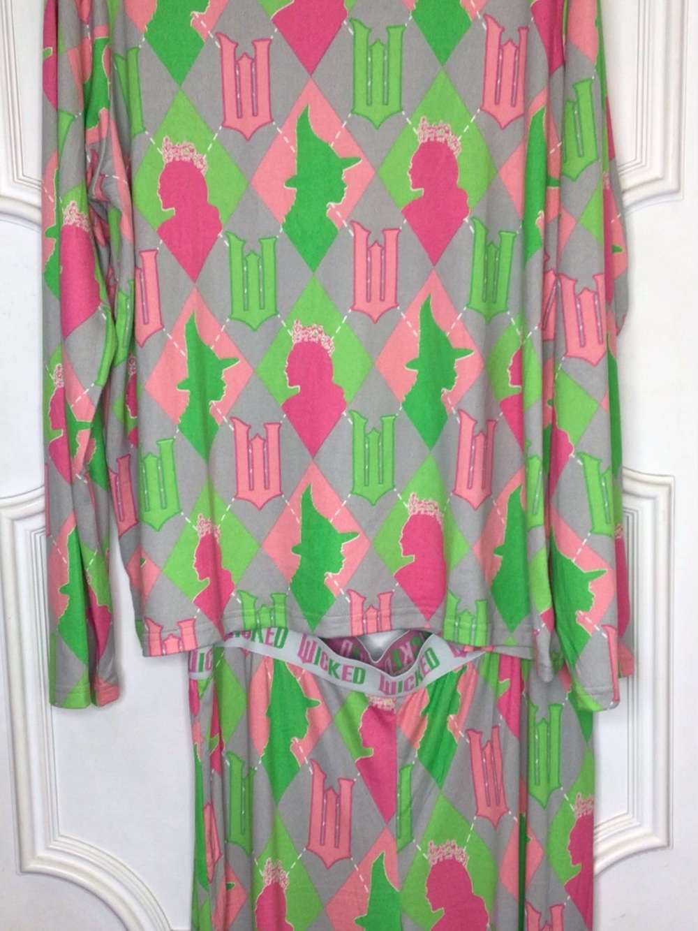 WICKED Logo Pajama Set Size XL